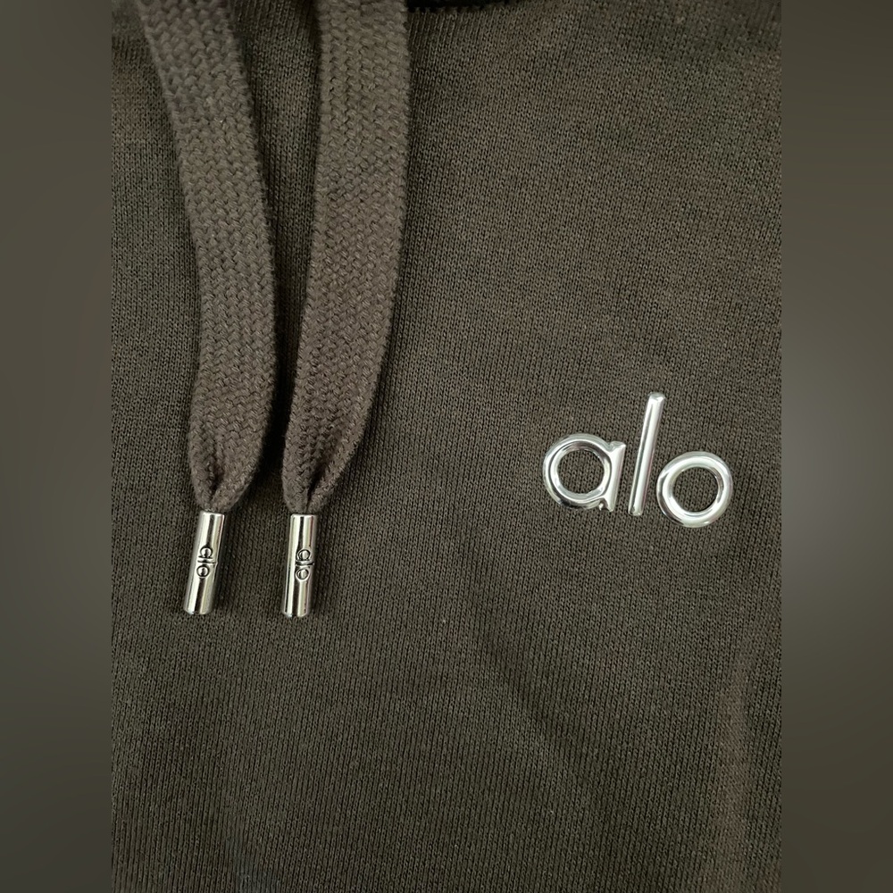 ALO Yoga NWT Accolade Hoodie Expresso Color Size XXS - Picture 10 of 11